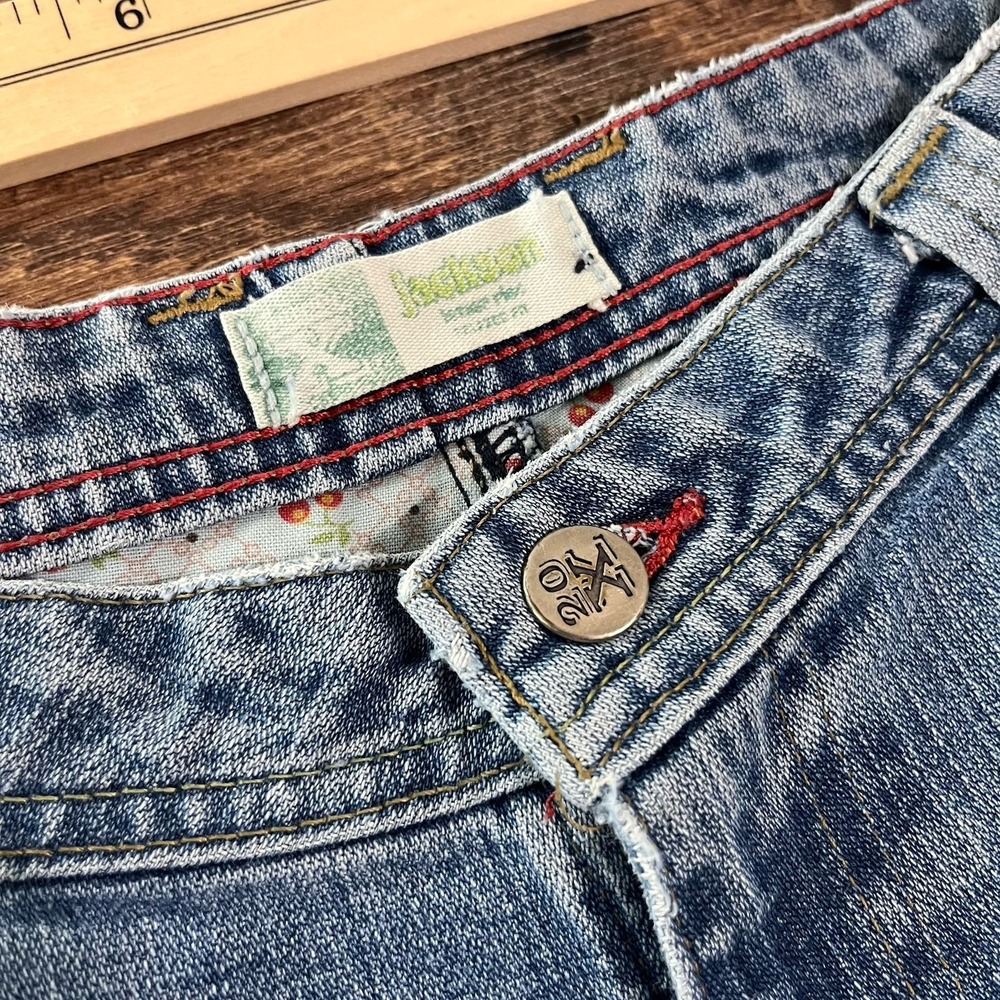 Cruel Jackson 20X Girl 1/2X34 Low Rise Denim Jeans Carpenter Vintage Y2K 90s - Picture 9 of 13